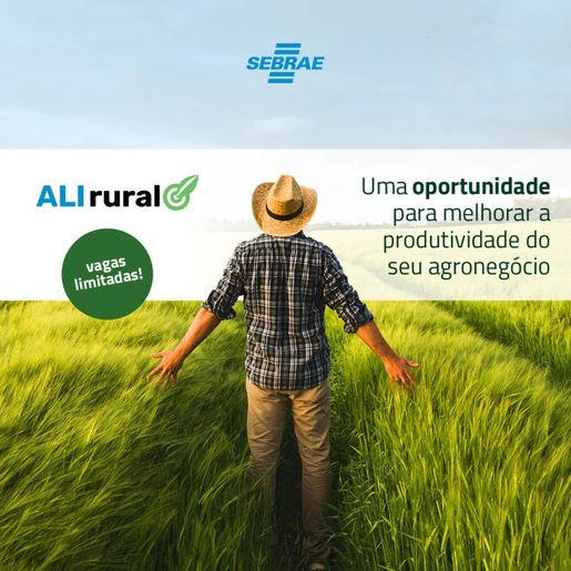 Segunda etapa do Programa ALI RURAL inicia no mês de agosto