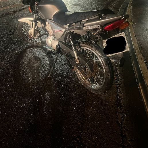 Motociclista fica gravemente ferido em queda na via periférica de São José do Cedro