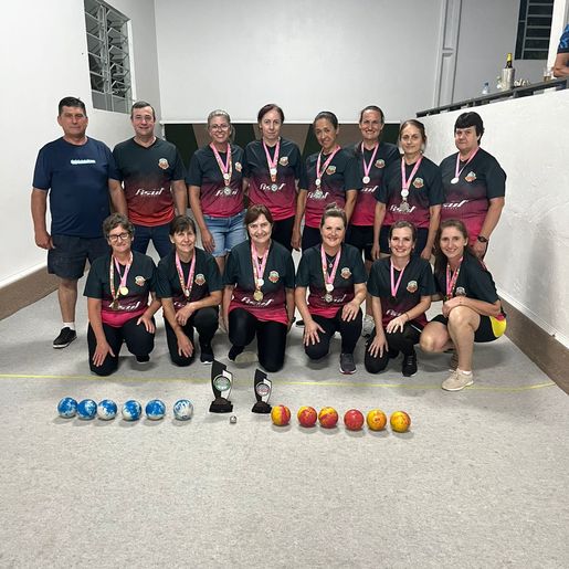 Copa Municipal de Bocha Feminina reúne campeãs do JASC em Itapiranga