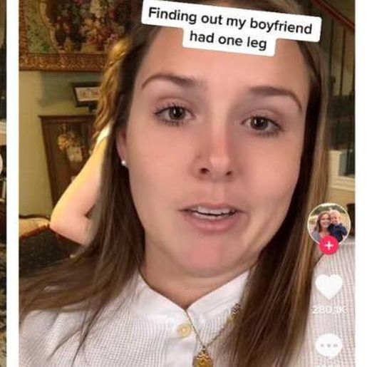 Mulher namora por três meses e não percebe que homem tinha só uma perna