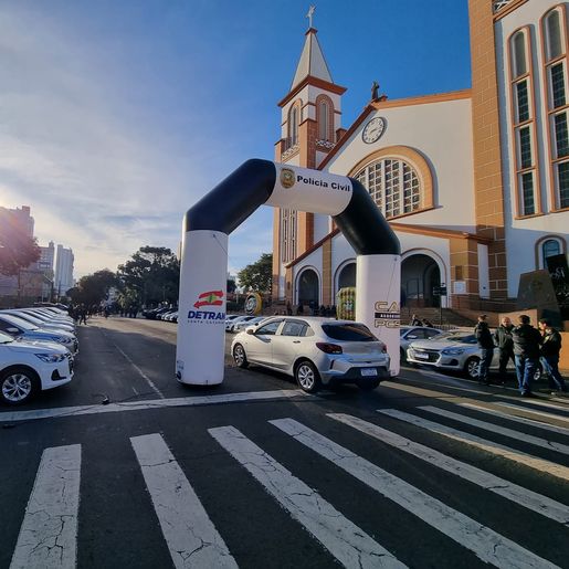 Novos veículos da Polícia Civil são destinados para três comarcas da região