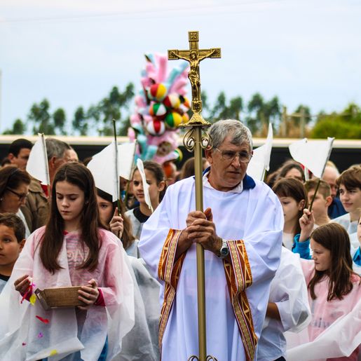 Fiéis acompanham missa de Nossa Senhora do Caravaggio em Guaraciaba