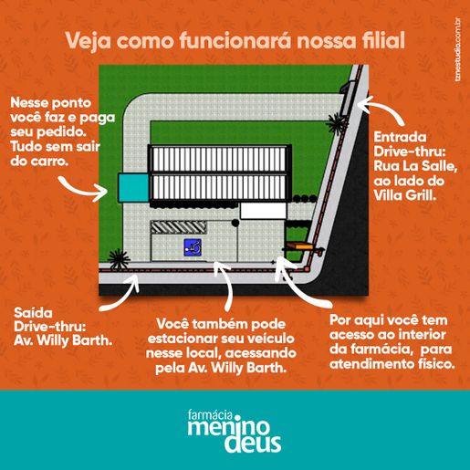 Farmácia Menino Deus Drive-Thru inaugura em São Miguel do Oeste