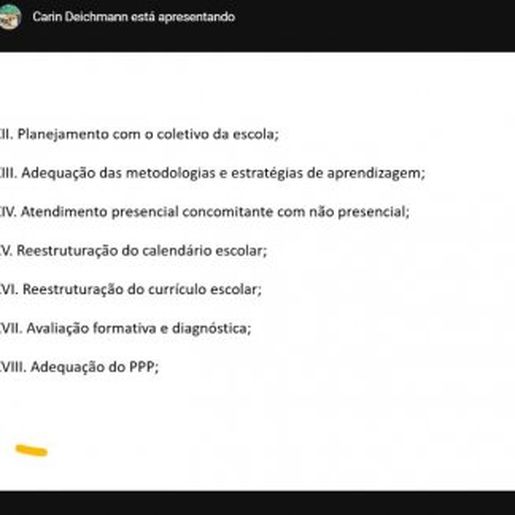 Entidades ligadas à Educação concluem diretrizes de retorno às aulas presenciais