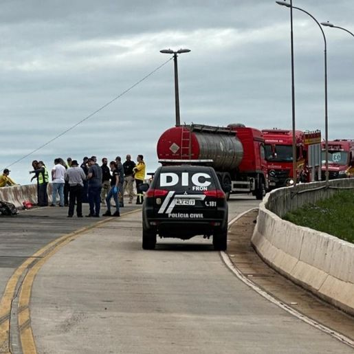 Motociclista morre em grave acidente na BR 163, em São José do Cedro