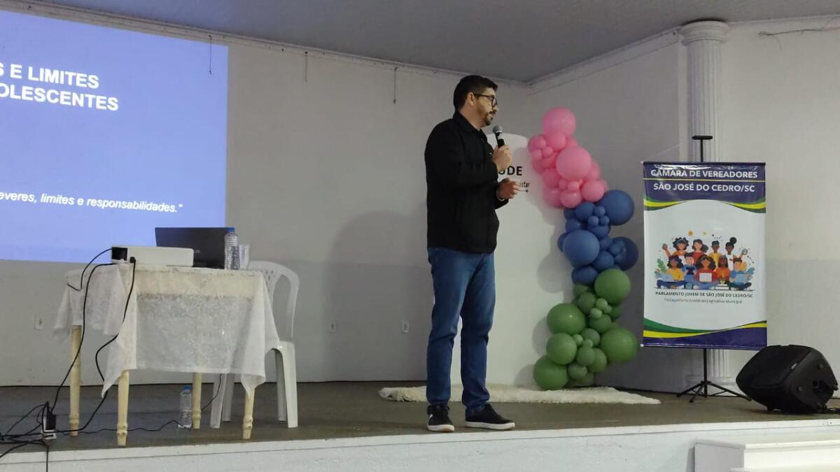 Ciclo de palestras sobre direitos e deveres de crianças e adolescentes acontece hoje em São José do Cedro