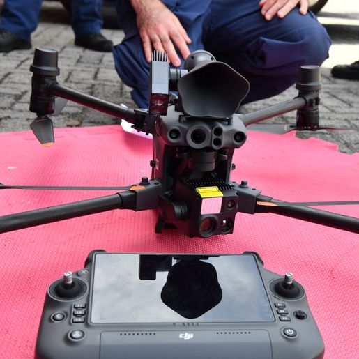 Corpo de Bombeiros investe em nova frota de drones para otimizar atendimentos
