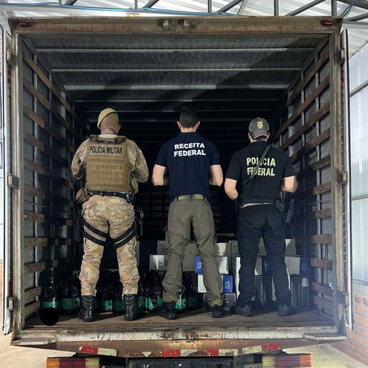 Depósito com contrabando é encontrado em Guarujá do Sul