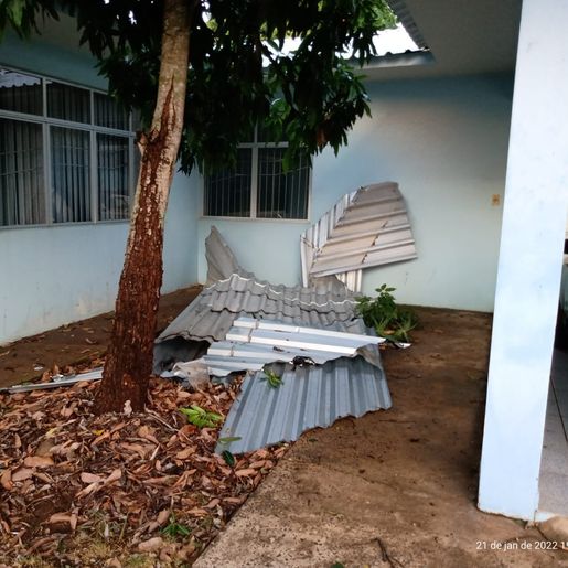 Temporal causa estragos em Flor do Sertão; confira fotos