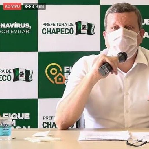 COVID-19: Prefeito de Chapecó decide manter comércio aberto