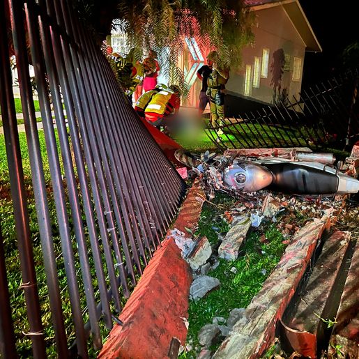 Motociclista é socorrido em estado grave após acidente em SMOeste