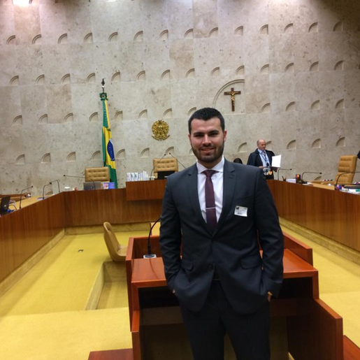 Acadêmico da Unoesc de SMOeste representa o estado em visita técnica ao STJ