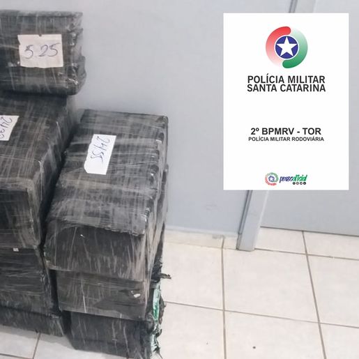Homem é preso com mais de 300 kg de maconha em Chapecó
