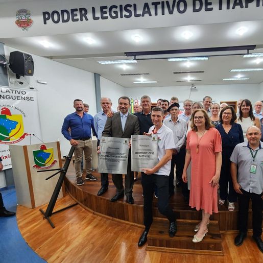 Legislativo de Itapiranga homenageia Epagri e Ex-Governador