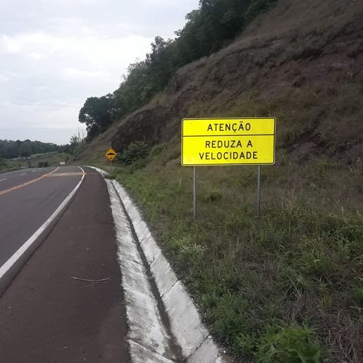 SC 161: nova sinalização deve evitar mais acidentes no trecho da rodovia em Romelândia