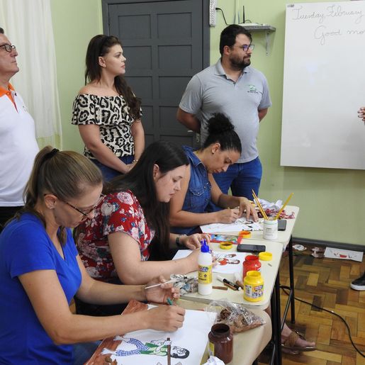 Professores da rede municipal participam de formação pedagógica