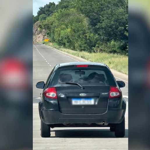 Motorista flagra casal em ato sexual dentro de carro em movimento na BR-163