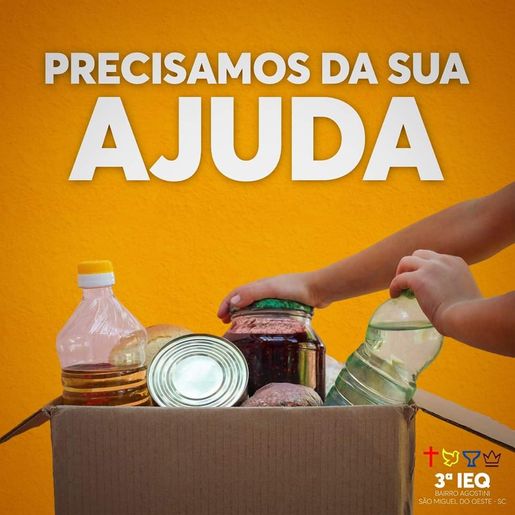 Ação Social da 3ºIEQ arrecada alimentos para amenizar impacto da pandemia entre famílias carentes