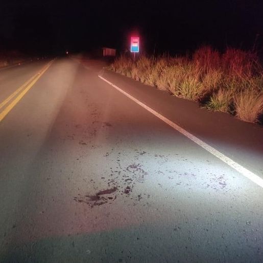 Homem fica gravemente ferido em atropelamento na SC-480