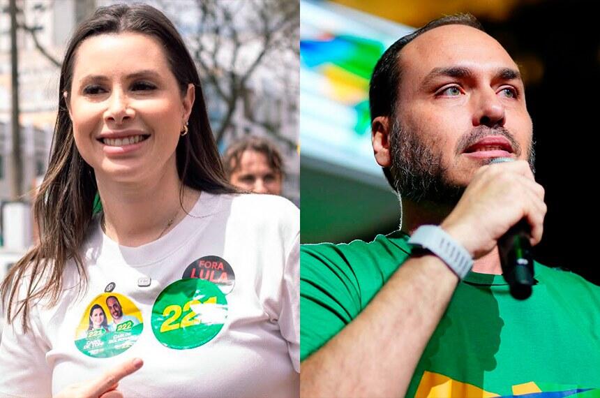 Santa Catarina elege Carol de Toni e Carlos Bolsonaro para o Senado
