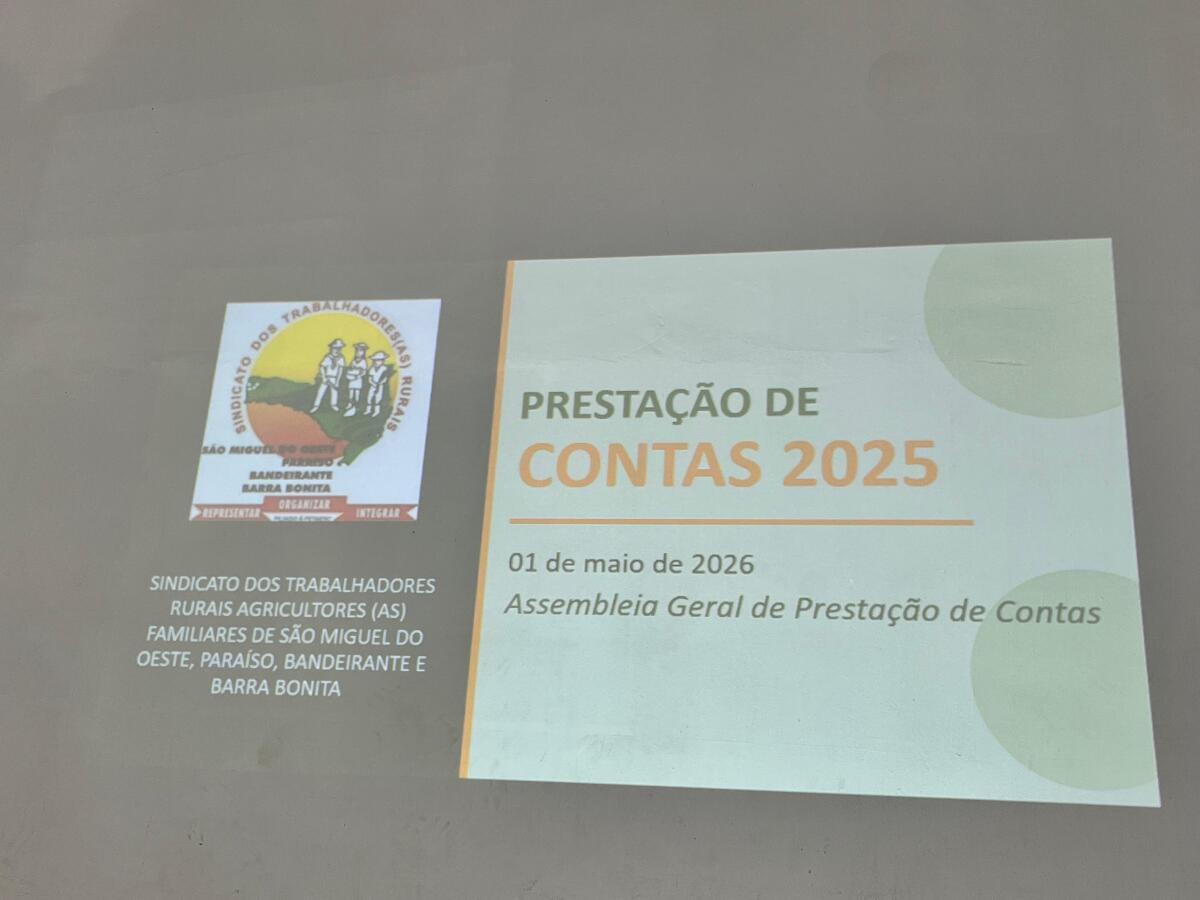 Sindicato dos Trabalhadores Rurais realiza Assembleia com eleição de nova diretoria em SMO