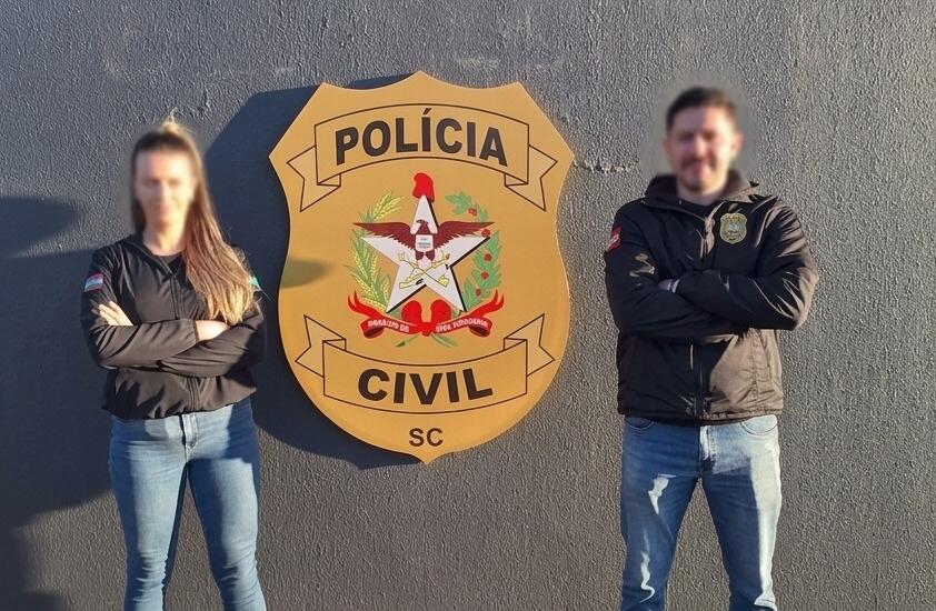 Polícia cumpre mandado em Chapecó durante operação contra extorsão digital