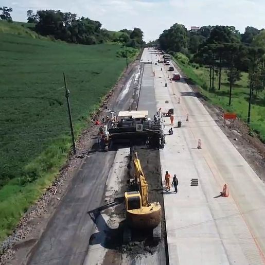 Obra de restauração da BR-163 chega a Dionísio Cerqueira
