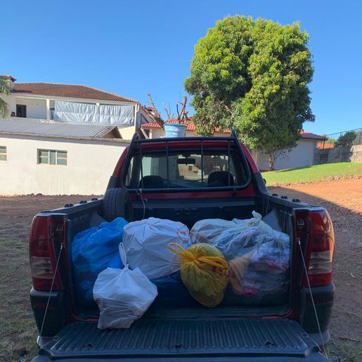 Campanha do Agasalho do Corpo de Bombeiros arrecada mais de mil peças em Iporã do Oeste