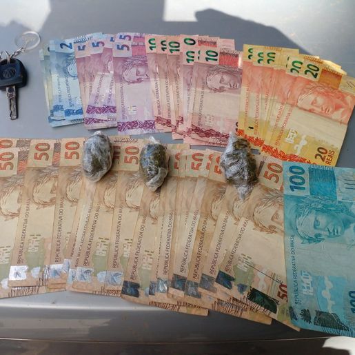 Jovem é preso por tráfico de drogas em Itapiranga