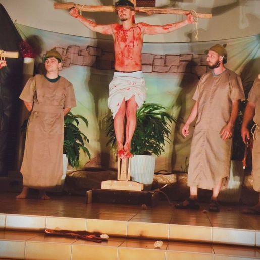 Teatro “Oficina do Emanuel” reúne cristãos na Igreja Evangélica Luterana, em SMOeste