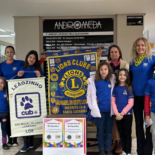 Clube do Leãozinho lança campanha de arrecadação de brinquedos em SMOeste