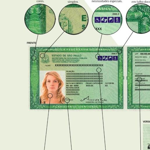 Nova carteira de identidade começa a ser emitida na próxima semana