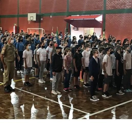 Encerramento da segunda semana da Escola Cívico-Militar