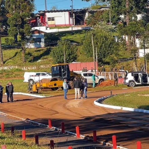 Obras aceleram em São Miguel do Oeste para os Jogos Escolares de SC 2025