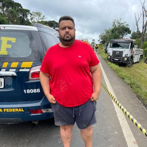 'Motorista disse que dormiu': passageiro detalha acidente na BR-277