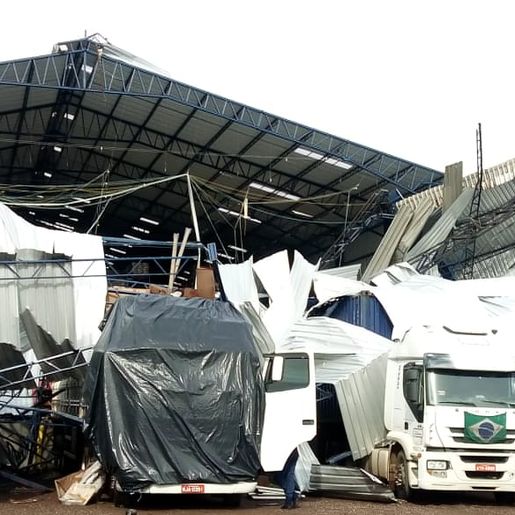 Mondaí decreta situação de emergência em decorrência do vendaval