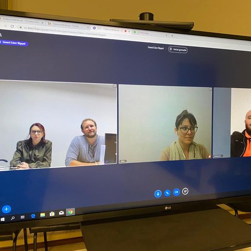 Cejusc de Dionísio Cerqueira realiza primeira audiência virtual