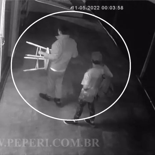 Homens tentam arrombar empresa em São Miguel do Oeste; assista