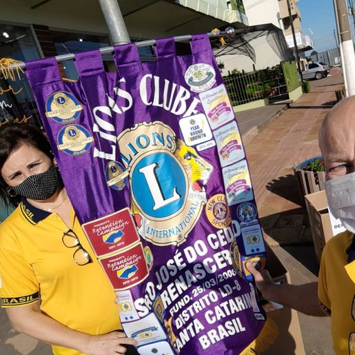 Lions Clube Renascer de São José do Cedro retoma atividades