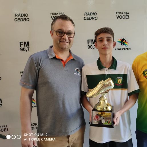 Cedrense é artilheiro do Regional de Amadores sub-18