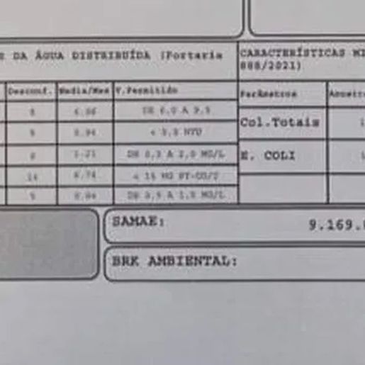 Moradora recebe conta de água no valor de R$ 9 milhões em SC