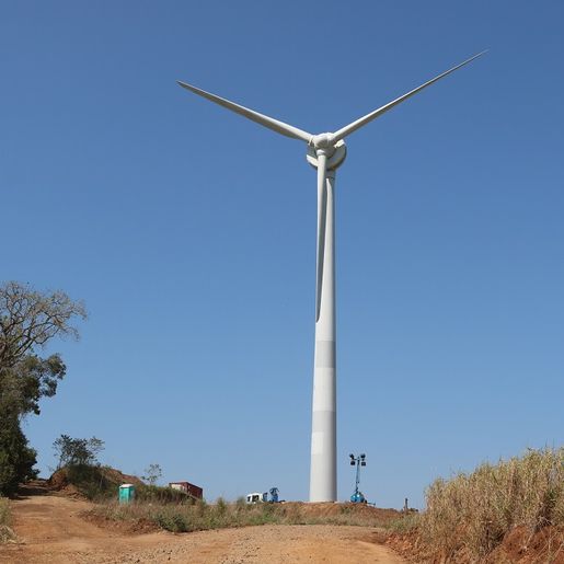 Geração de energia pela torre eólica de SJCedro deve iniciar em outubro