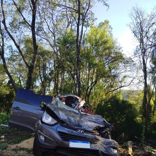 Caminhão com placas de SMO se envolve em acidente com vítima fatal no RS