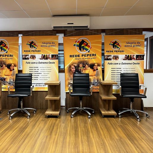 Peperi prepara estúdio para debates com candidatos a prefeito