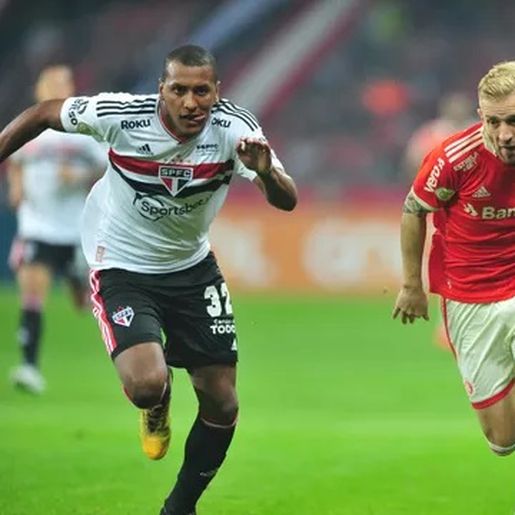 Em jogo de seis gols Inter empata em casa com São Paulo e sai do G4