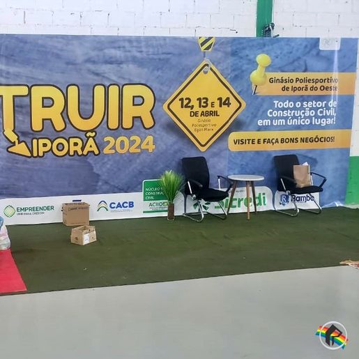 3ª Expo Construir começa nesta sexta e segue até domingo em Iporã do Oeste