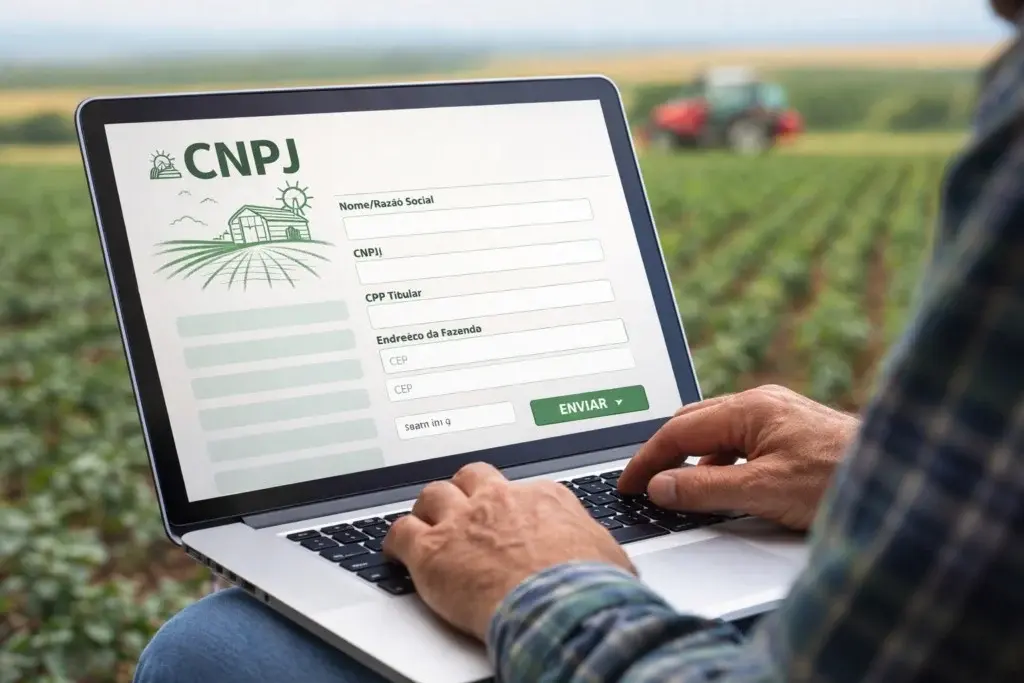 Obrigatoriedade do CNPJ para produtor rural é adiada para 2027, explica presidente do Sindicont