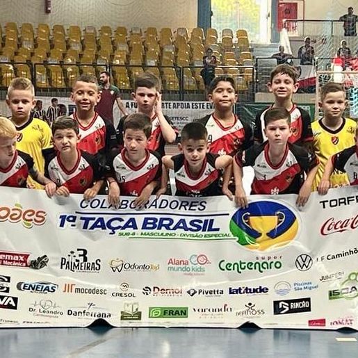 Bugre do Oeste estreia com vitória na Taça Brasil sub-08