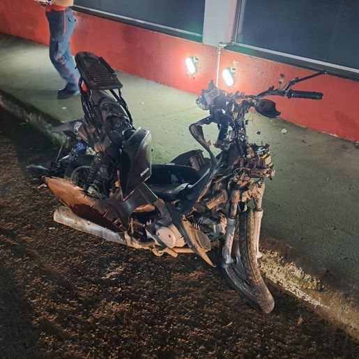 Motociclista morre no hospital após acidente em Itapiranga