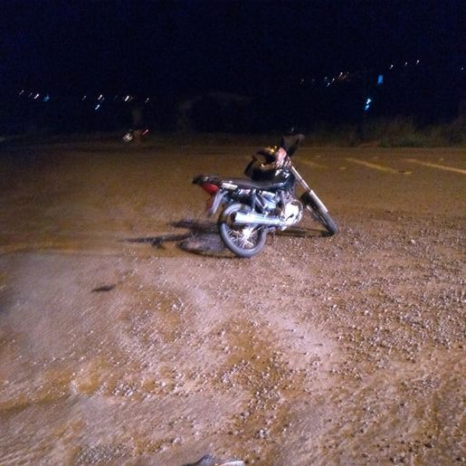 Colisão entre motos deixa homem ferido em São José do Cedro